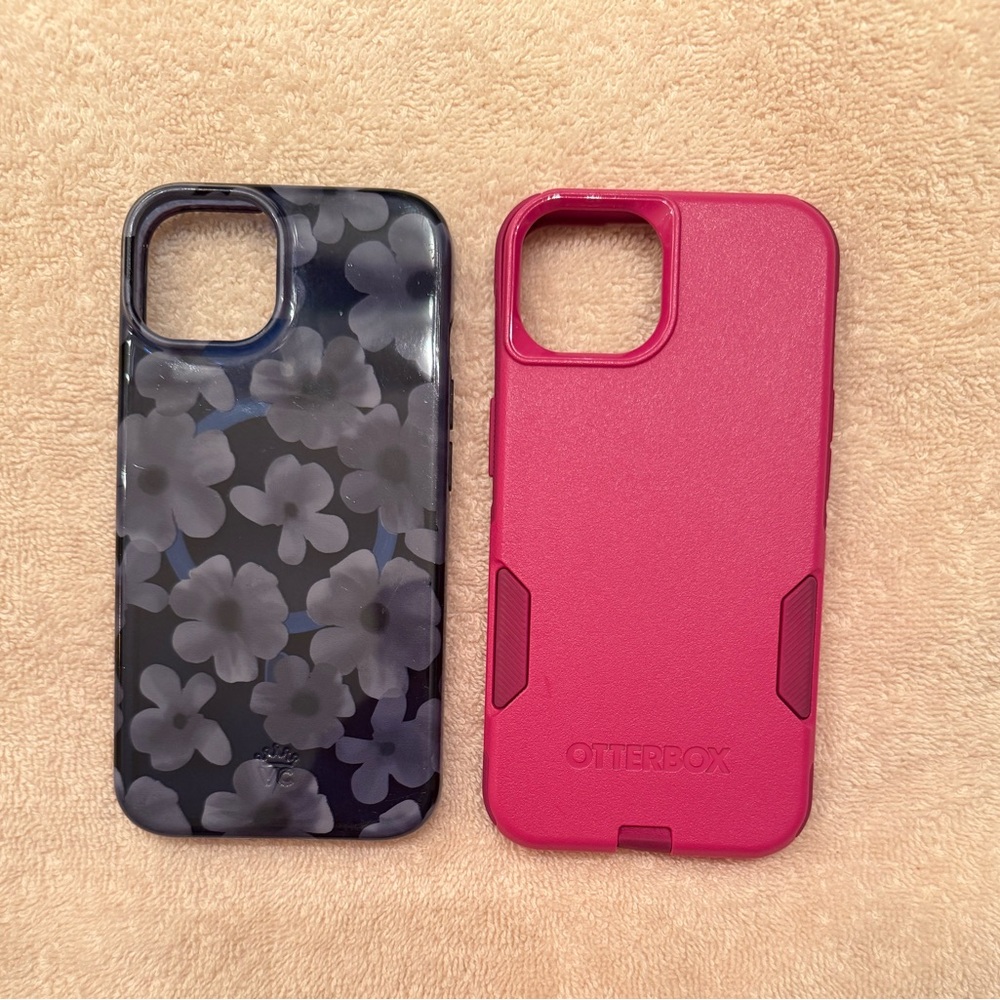 iPhone 14 case OtterBox Pink and velvet caviar